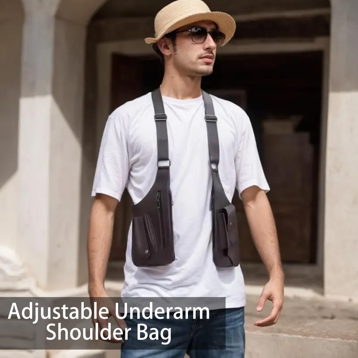 Everyday Leather Underarm Carry Bag